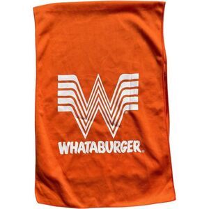 Brand New Whataburger Orange Moisture Wicking Gym Towel